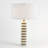 Marble Stack Lamp-White