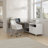 Oriano Office Set with Metal Legs-1573274314-1573274305