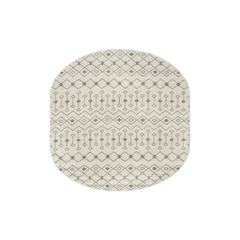 Somerville Moroccan Indoor Rug, Oval 5'3" x 8'