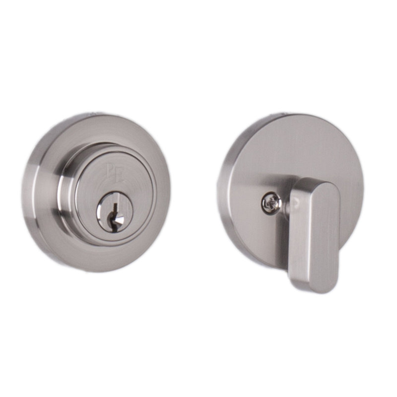 Verrou cylindrique simple, Nickel satiné