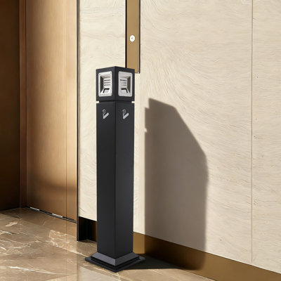 Commercial Butt Receptacle Cigarette Butt Receptacle For Hotel Lobby Outdoor Standing Cigarette Butt Receptacle