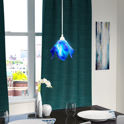 Dale Handcrafted Glass 1-Light Geometric Pendant