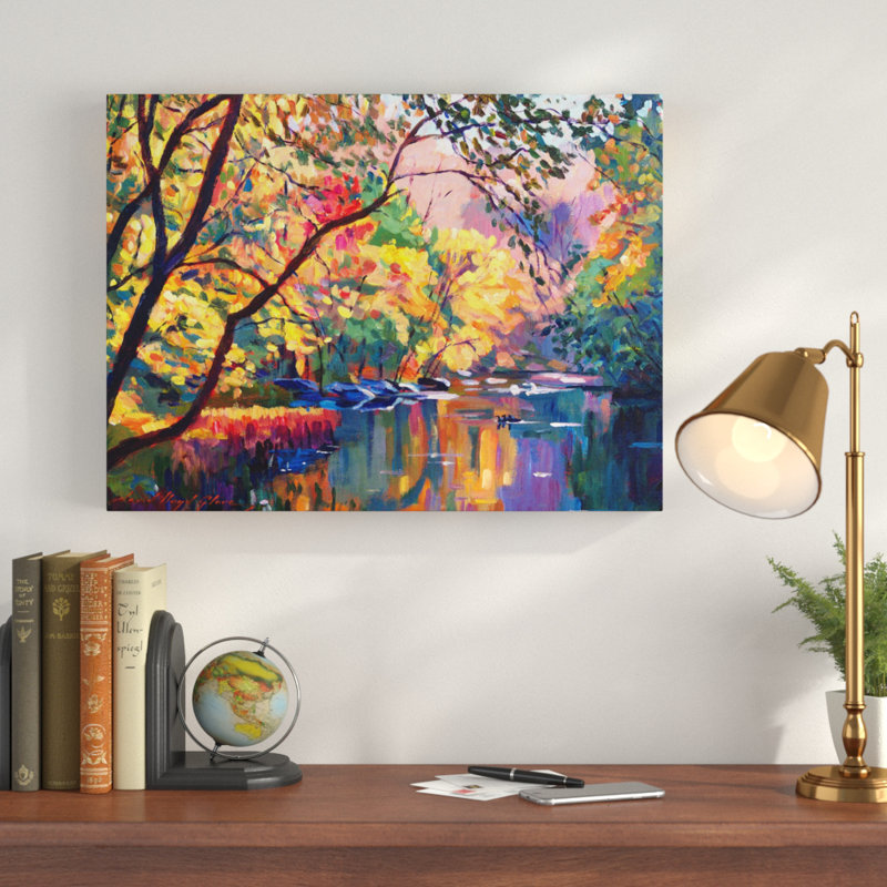 " Color Reflections " by David Lloyd Glover, 18" H x 24" W x 2" D