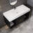 Wall Mounted Bathroom Vanities with Ceramic Sink, 2 Drawers and 2 Storage Spaces-558076238