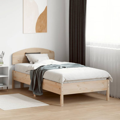 Deidamia Solid Wood Panel Headboard