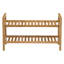 Ellis 6 Pair Stackable Solid Wood Shoe Rack