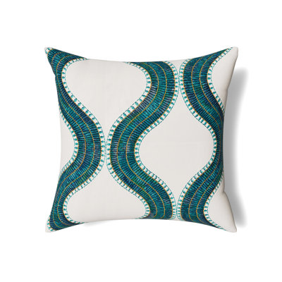 The Met x Ann Gish Egyptian Collar Embroidered Pillow