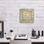 «Gold Tapisserie 2 Gold And White» par Albena Hristova, art mural sur toile-721479861