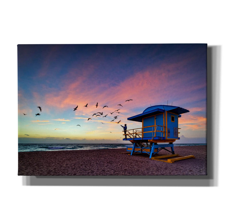 «Morning Ritual» par Rick Berk, art mural sur toile, H 18 po x l 26 po x P 0,75 po