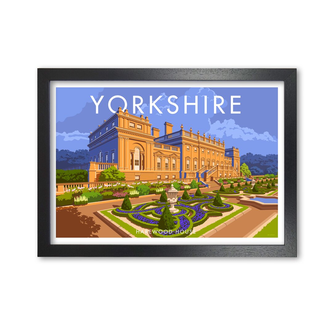 Poster Yorkshire Harewood von Stephen Millership