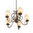 Preisser 5 - Light Dimmable Geometric Chandelier
