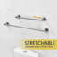 Barre à serviettes ajustable, extensible murale 15,75-27,55 po-86935468