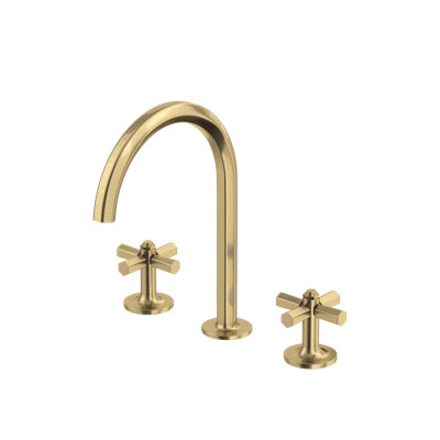 Modelle Widespread Lavatory Faucet With C-Spout