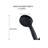 Flood and Full/Standard Handheld Shower Head 2.5 GPM with Self-Cleaning-80609654