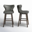 Tabouret de bar et de comptoir pivotant Caraline Caraline-101041302-101041299
