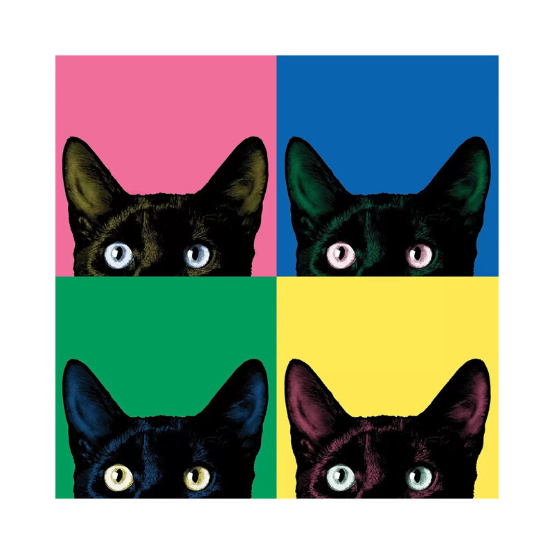 Curiosity Pop - Giclée sur toile tendue avec châssis
