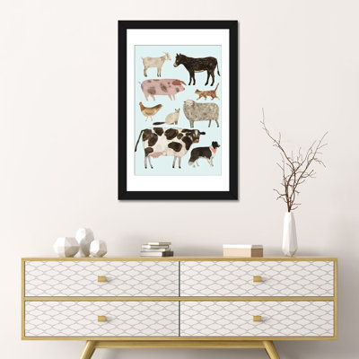 « barnyard bud ii », reproduction d’impression sur toile