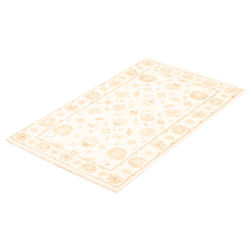 Tapis crème Peshawar Oushak 3 pi 1 po x 5 pi 2 po