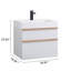Meuble-lavabo mural avec lavabo en acrylique intégré, 2 tiroirs à fermeture en douceur, armoire flottante pré-assemblée et moderne-2069721166-2069721164