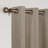 Linen Slub Blackout Grommet Curtain Pair(2 Panels)-1690845420-1690845421
