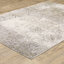 Tapis abstrait ivoire / gris Gwern-1041525848