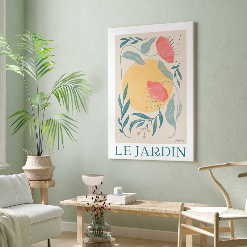 Sunlit Garden, reproduction sur toile, Toile tendue, H 12 po x l 8 po x P 1,25 po