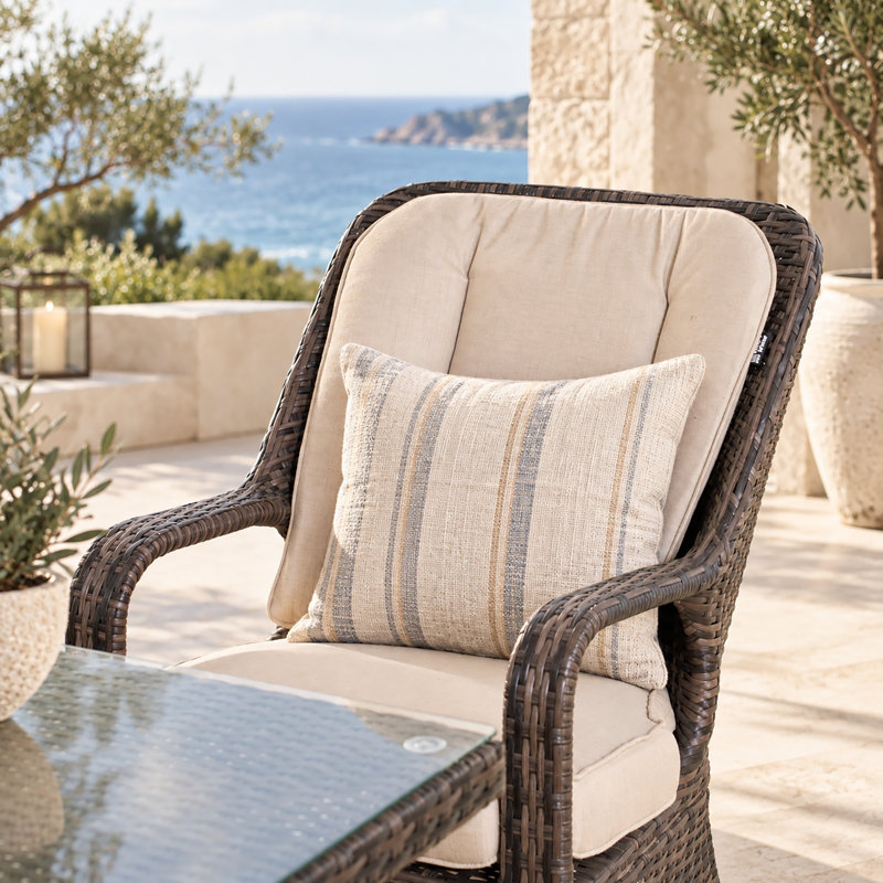 Ensemble repas 5 pièces avec coussin Axl