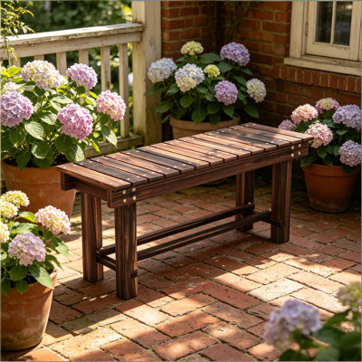 Banc moderne, banc de jardin, banc de patio, banc de véranda, sièges partagés pour deux