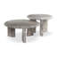 Dakota Nesting Coffee Table-Creamy Taupe Marble Solid-1367294091