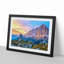Mountain View - Picture Frame Painting Print-55582085-55582083