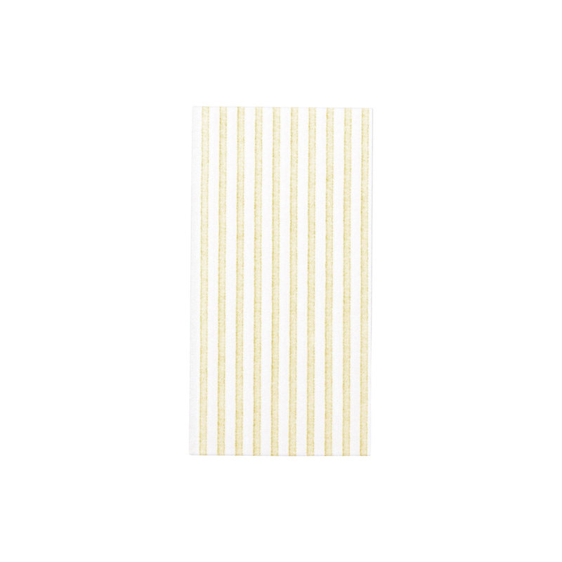 Papersoft Spunlace Striped Napkins, Red, 20