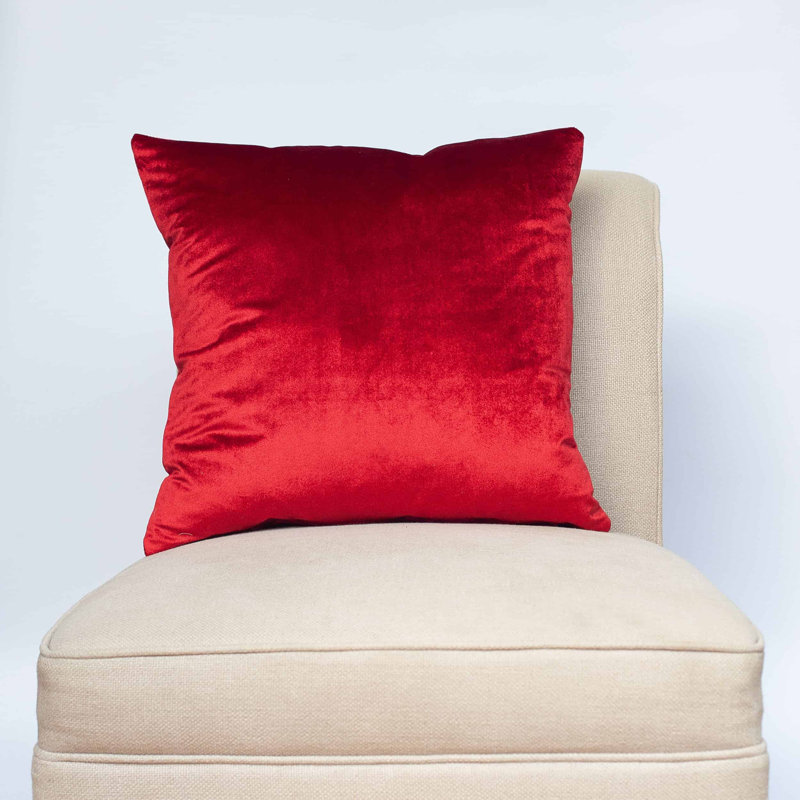 Red Cushion, 43x43cm, Cover only