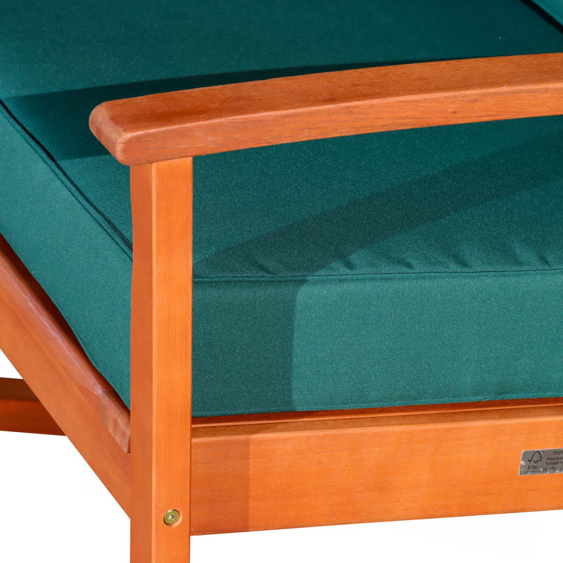 Chaise berçante avec coussins, pour le salon, la chambre à coucher, le bureau, Vert