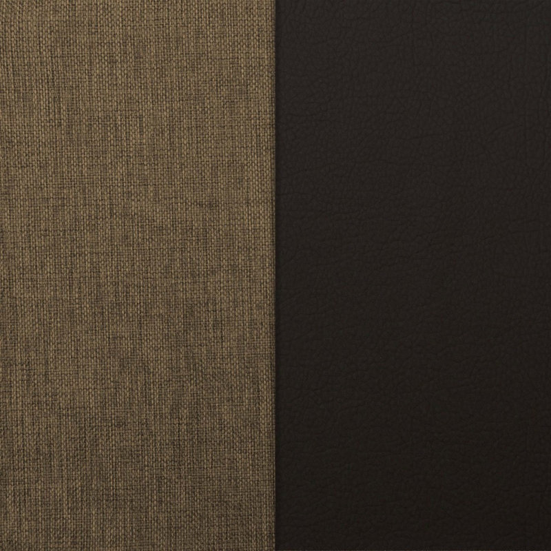 Causeuse convertible avec rangement Primenest Nimbusflow, polyuréthane brun