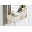 Miroir de plancher 11,8 x 1,6 x 69,3 po avec finition blanche vieillie