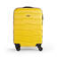 3pc Abs Mustard Yellow Luggage Set