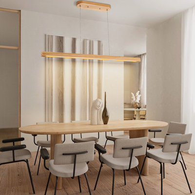 Luminaire suspendu pour îlot de cuisine 1 lumière DEL Rolde
