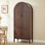 Armoire de cuisine 71 pouces à 5 niveaux avec portes et tablettes-83983845