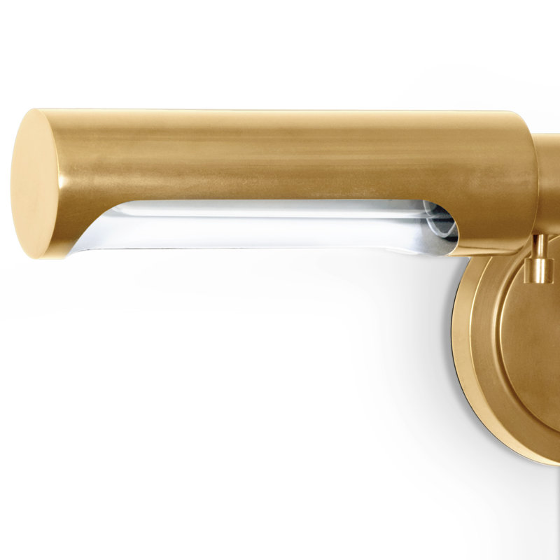 Noble 1 - Light Swing Arm, Natural Brass