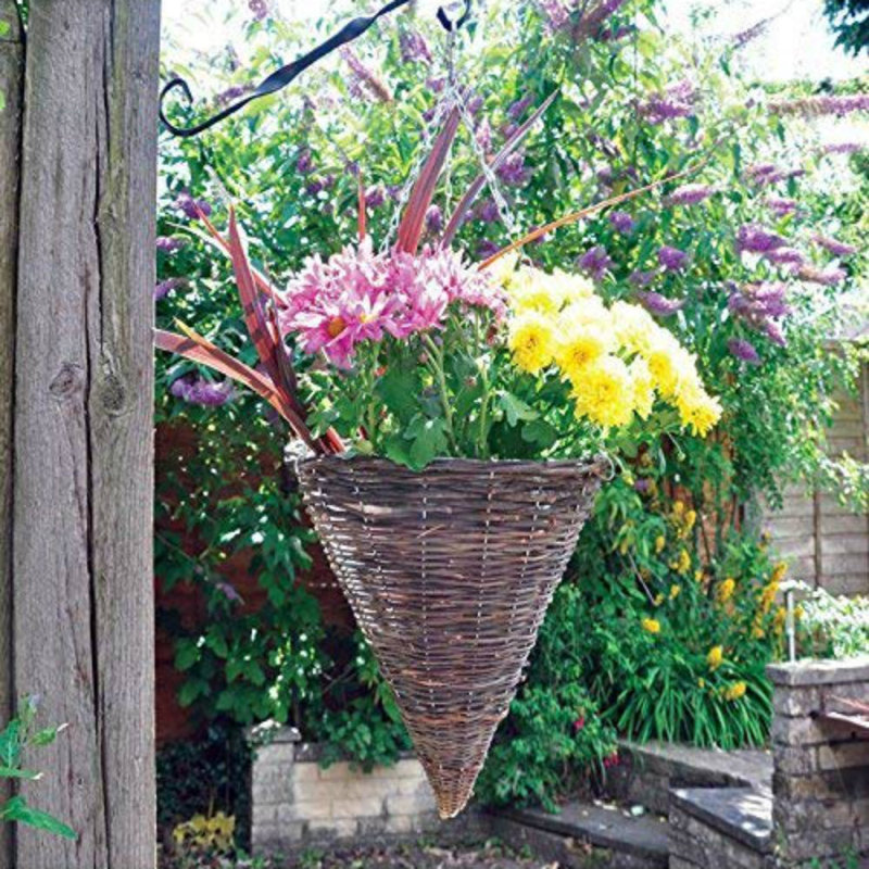 Halpern Hanging Planter, 20 cm H x 30 cm W x 30 cm D