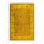 Overdyed One-of-a-Kind 4' 2" X 6' 2" Hand Knotted Area Rug