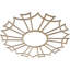 Médaillon de plafond en bois Augustus-63412100-63412121