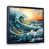 Cadre flottant noir