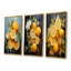 Jaune et jaune Yin Yang Lemon - fruits, ensemble de 4 reproductions d'art mural-338829650-338829651