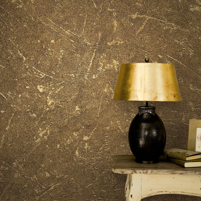 Rouleau de papier peint texturé Textures Collection, Bronze