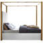 Lit en similicuir blanc Jones-64837603