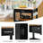 Ariahna Solid Wood Top Kitchen Cart-2015891789