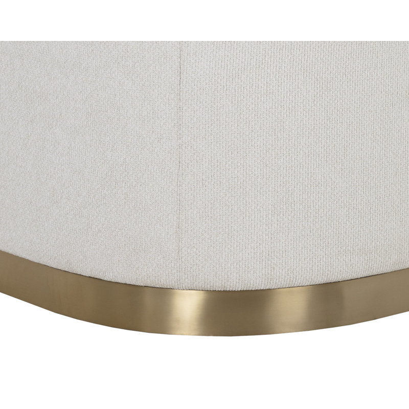 Larron Sofa, Rhea Light Barley Acrylic