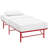Modway Horizon Stainless Steel Bed Frame-91659930-91659907