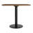 Easy Walnut Metal Base Dining Table-74747956-74747957